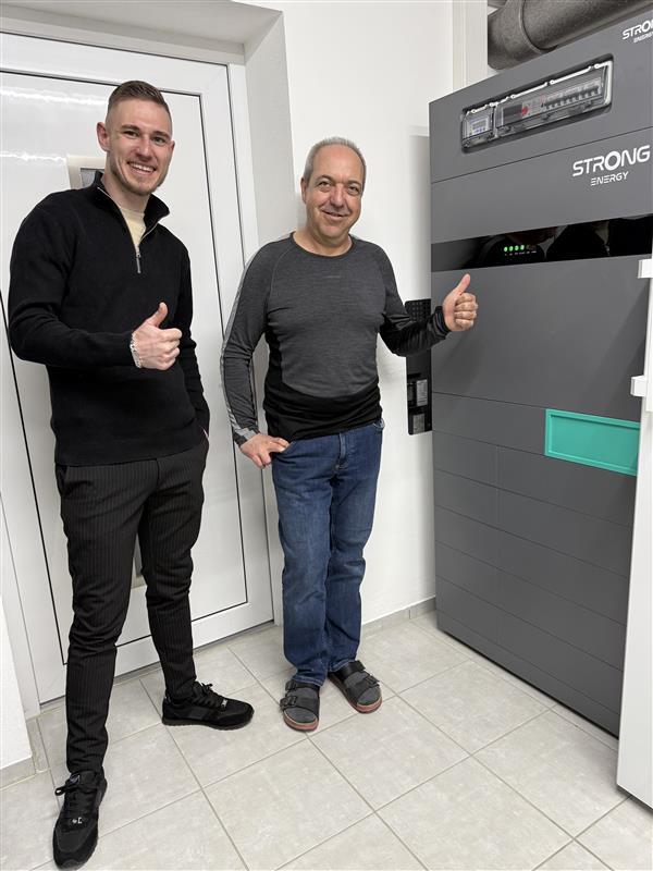 1 Endkunde mit ALFRED 24 kWh und IDM Wärmepumpe
