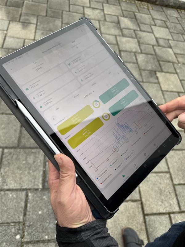 3 Endkunde mit ALFRED 24 kWh und IDM Wärmepumpe